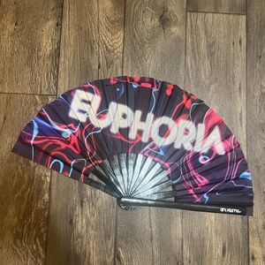 Euphoria Large Bamboo Fan